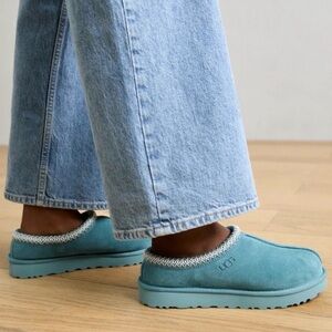 UGG Tasman Deep Ice Women's Teal Slippers 9
